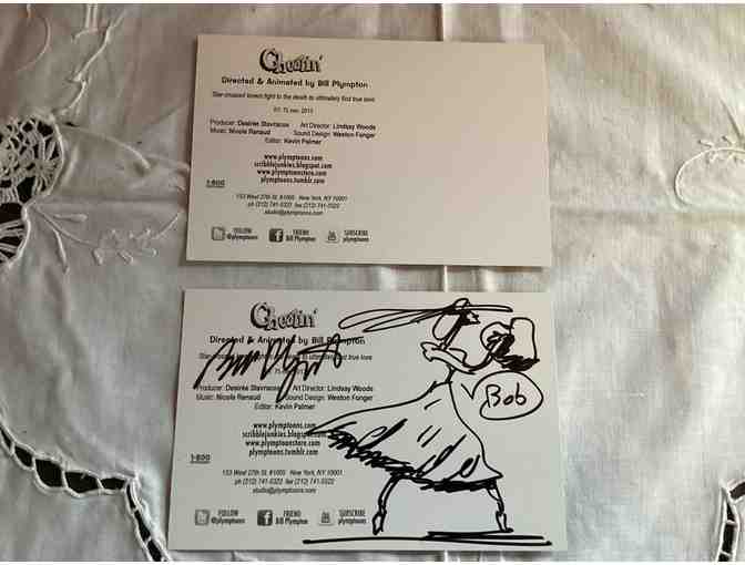 AUTOGRAPHED Comic Art