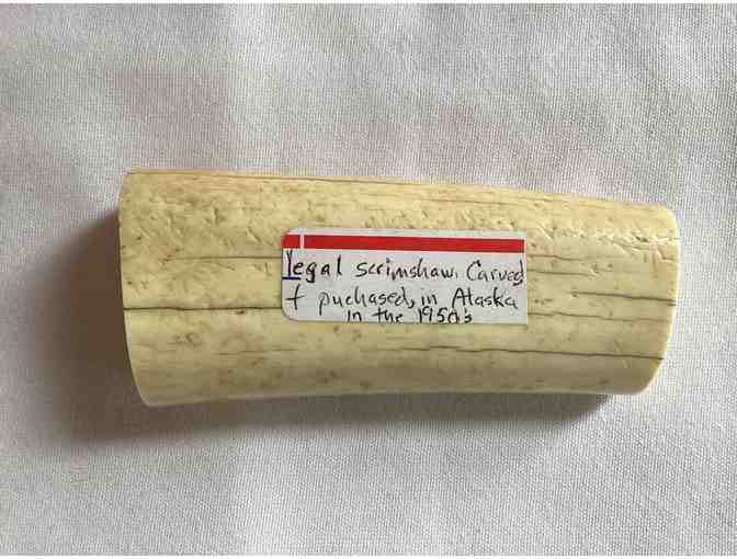 ESTATE SALE - LEGAL Scrimshaw