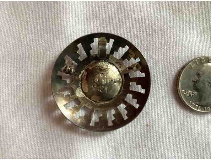 ESTATE SALE Silver and Gold Pendant