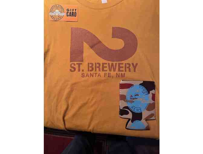 $25 - Gift Certificate for the Second Street Brewery in Santa Fe, NM + Logo T-Shirt - Photo 2