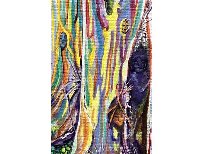 Rainbow Eucalyptus Tree Guardians by Marionette Tabonair