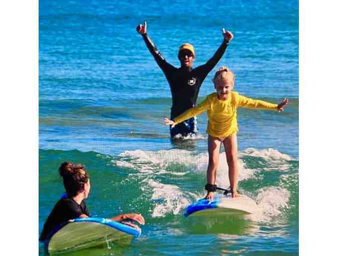 Hanalei Surf School Paddle Boarding for 4