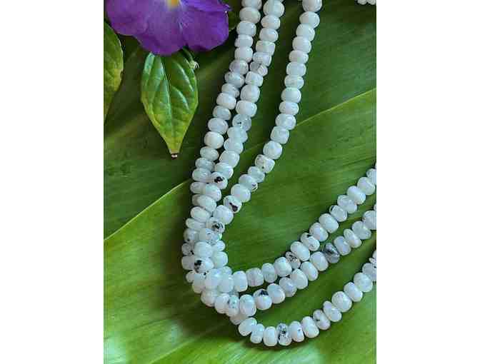 3-Strand Moonstone Necklace , Remember Kauai