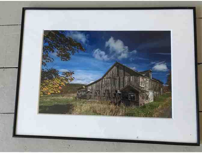 Bob Ricketson 'Barn in the Fall' Catskill, NY Photograph