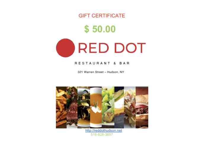 $50 Gift Certificate to the Red Dot - Photo 1