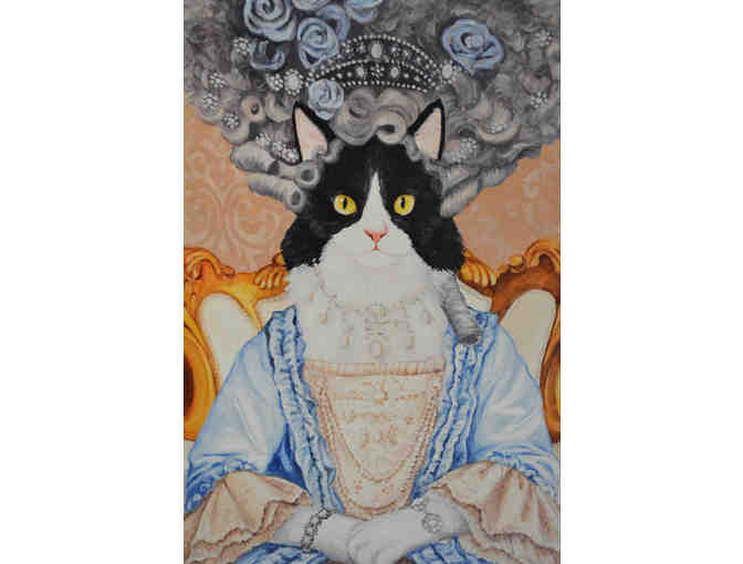 Frida Kahlo Lady-in Waiting of Cats by Carol Lew