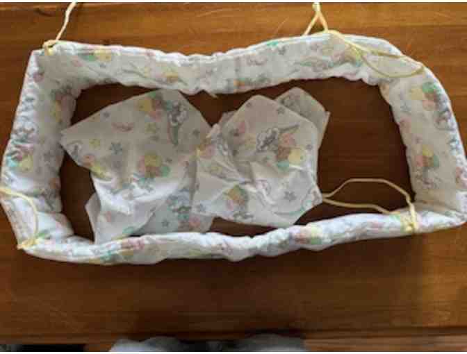 Vintage Whitney Bros. Swinging Doll Cradle