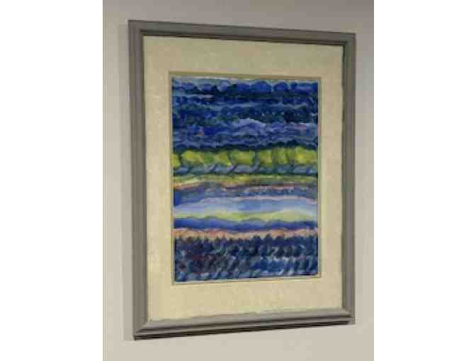 Set of Windy Trees Paintings by Mary Gianetto