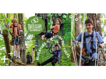 4 Tickets to Vernon, NJ's TreEscape Aerial Adventure Park