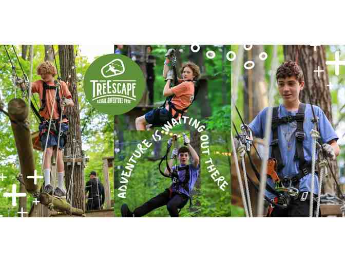 4 Tickets to Vernon, NJ's TreEscape Aerial Adventure Park - Photo 1