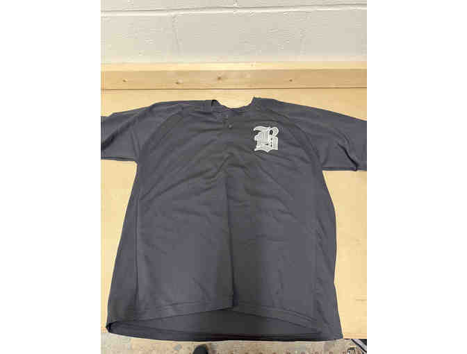 Z Game-Worn Bridgton Academy Baseball Jersey Black 41