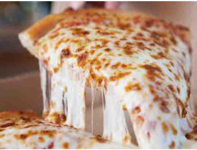 Snapback Hat and Four Large Cheese Pizzas from The Village Tie Up, Harrison, Maine