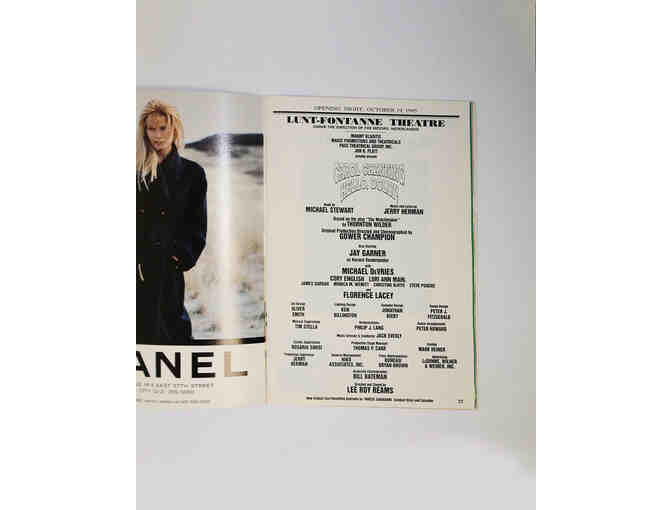 Carol Channing-signed 1995 Hello, Dolly! Playbill