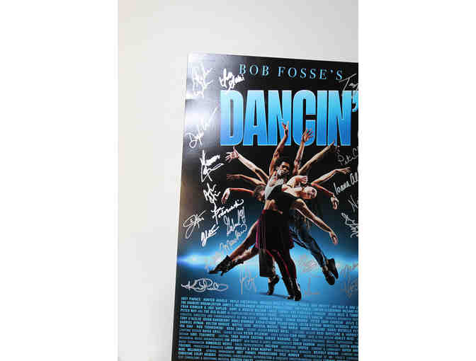 Bob Fosse's Dancin' cast-signed Poster