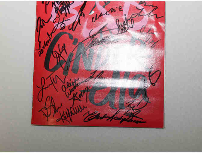 Carolee Carmello, Linedy Genao, Jordan Dobson & cast-signed Bad Cinderella opening night Playbill