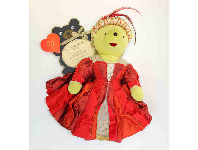 Marin Mazzie & Brian Stokes Mitchell signed one of a kind Kiss Me, Kate Broadway Bears teddy bear
