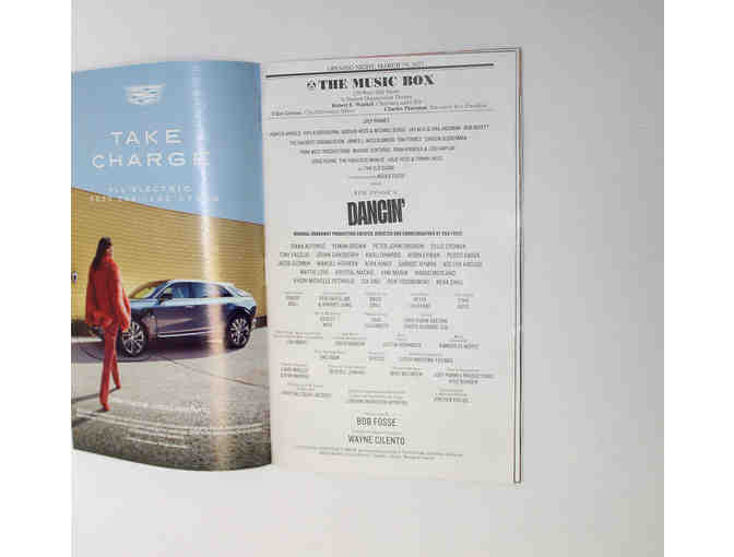 Bob Fosse's Dancin' cast-signed opening night Playbill