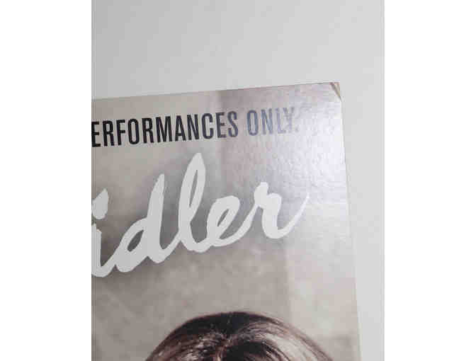 Bette Midler-signed Ill Eat You Last poster