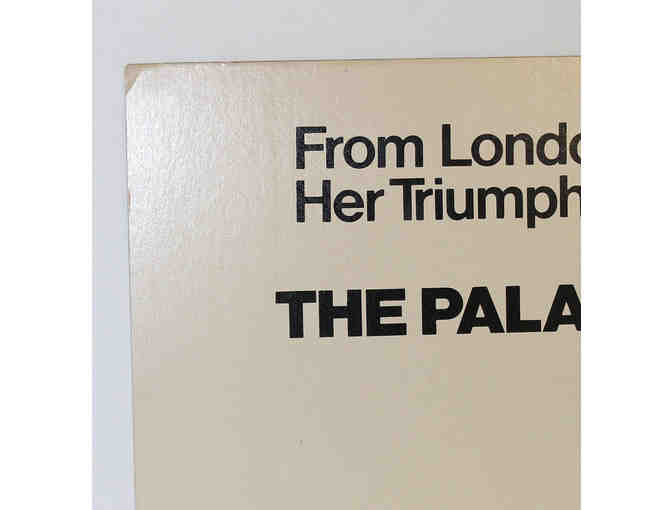 Shirley MacLaine-signed rare solo show poster