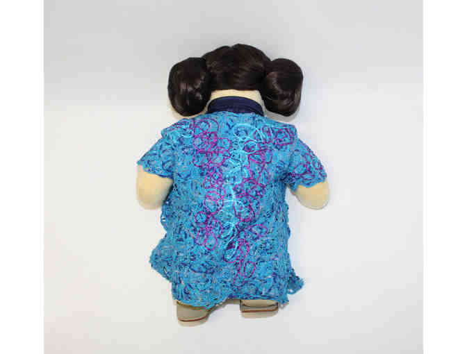 Carrie Fisher-signed one of a kind Wishful Drinking Broadway Bears teddy bear