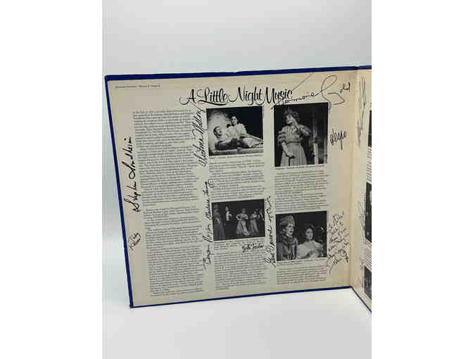 Stephen Sondheim-Signed A Little Night Music Original Album Plus Letters from Harold Prince