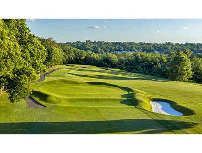 Foursome and lunch on Veranda at Knollwood Country Club