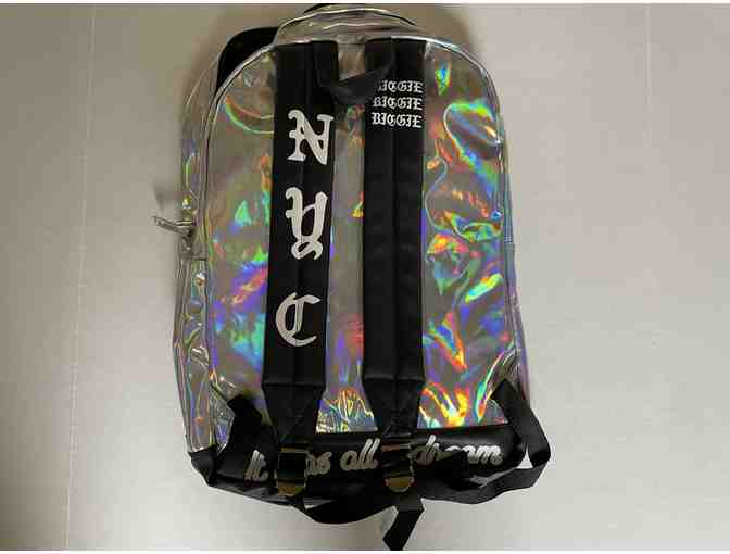 Notorious B.I.G. aka Biggie Smalls holographic Backpack!