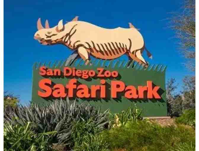 San Diego Zoo or Safari Park tickets for TWO!