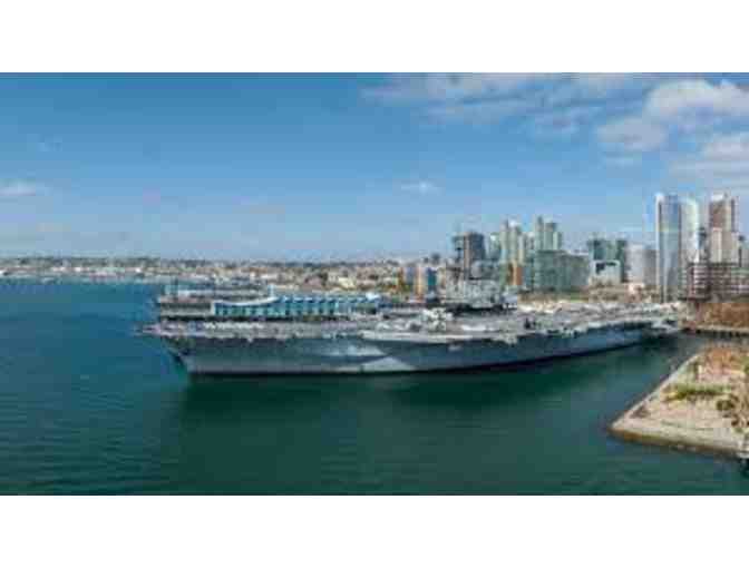 Family four pack of USS Midway Museum tickets!