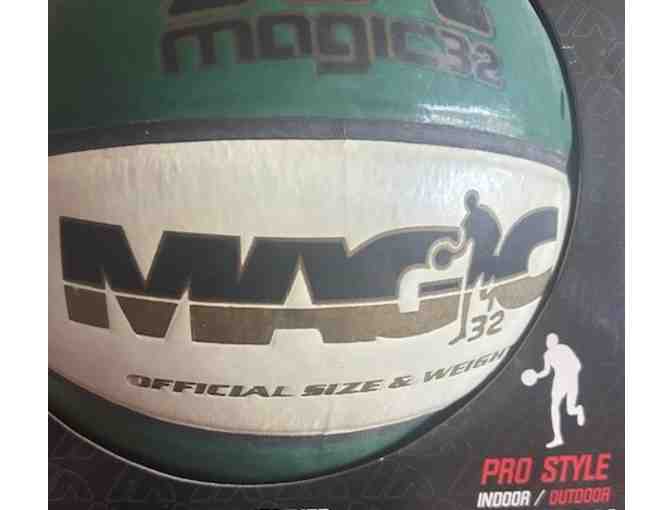 Magic Johnson-signed Basketball