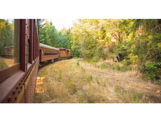 2 Skunk Train Rides - Wolf Tree Turn