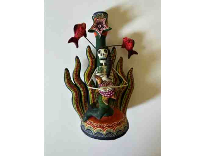 Alfonso Castilla - Figure with Skeleton - Photo 1