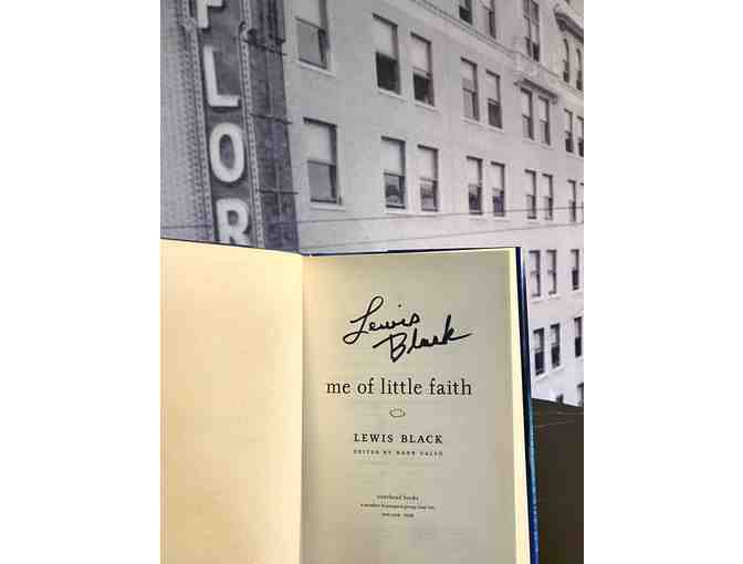 Signed Book - Me of Little Faith by Lewis Black