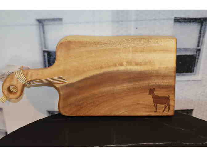 TPC Goat Cutting Board and Hat