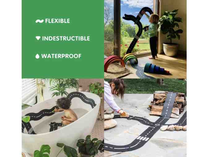 Highway Set, 24 Piece Circuit for Toy Cars by Waytoplay