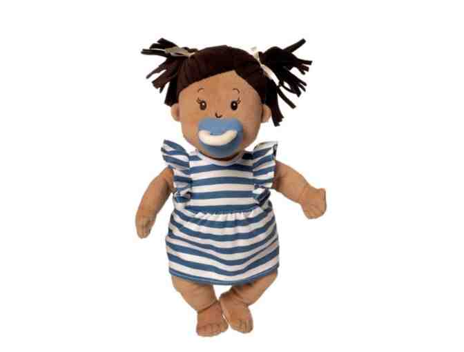 Manhattan Toy: Love, Stella Baby Dolls - Beige Doll with Brown Hair