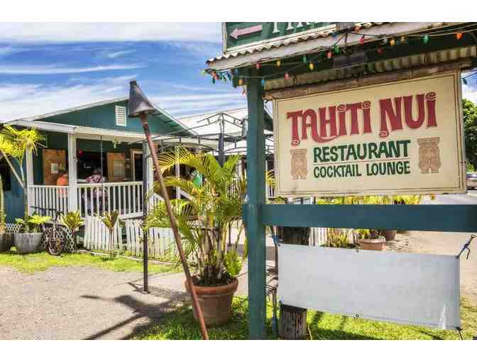$100 Gift Certificate for Tahiti Nui Hanalei - Photo 2