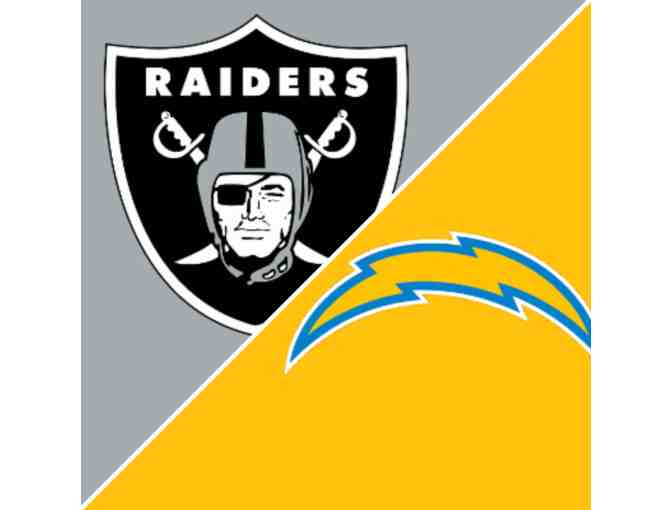 Chargers vs. Raiders in LA for 4