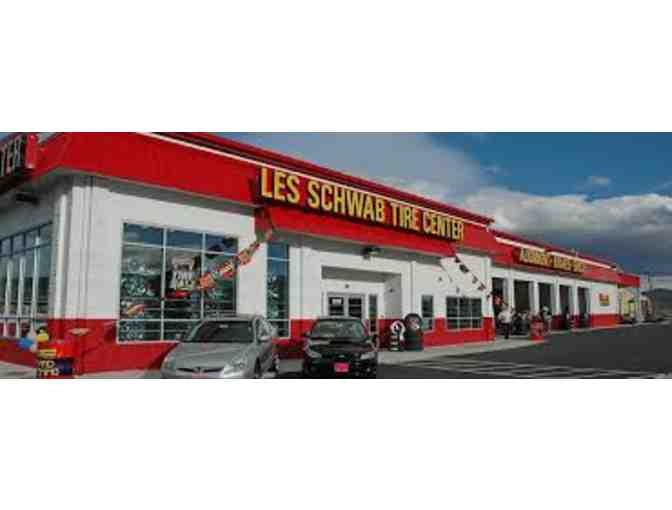 (1) Four Wheel Alignment at Les Schwab Tires