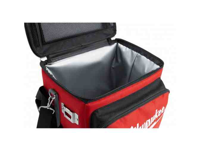 Milwaukee Jobsite Cooler from Hughes Lumber Co.