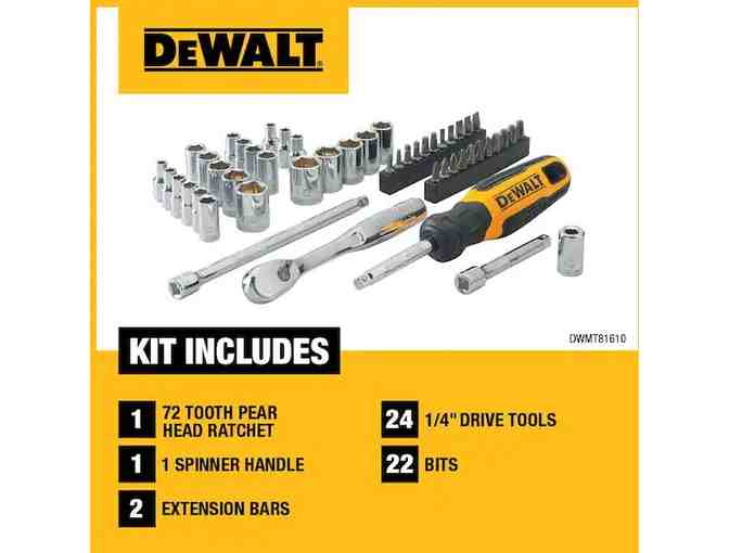 Dewalt 50 Piece Tool Kit from Fasteners, Inc.
