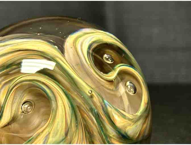 Under the Sea Handblown Glass Paperweight from the Glass Forge