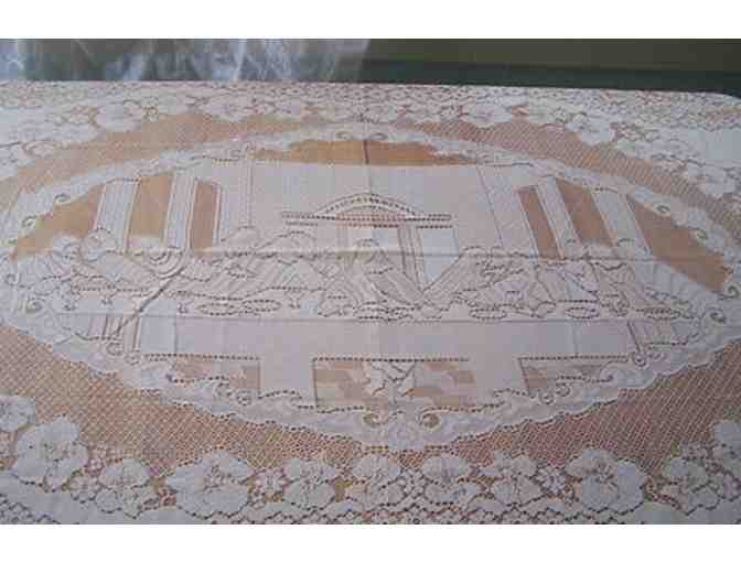 'The Last Supper' Lace Tablecloth #2