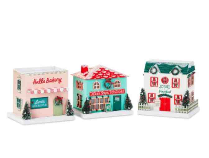 Hallmark Christmas Village with Lights: Set of 3 #2