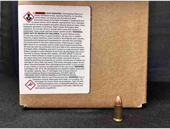 9mm Luger 115GR FMJ Brass Casing Bullets (Loose Pack)- 1000 Count from Fox Firearms - Photo 3