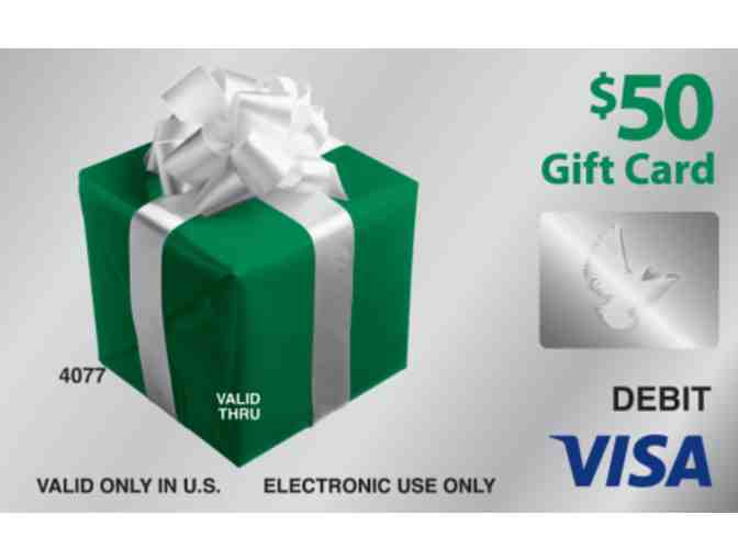 $50 Visa Gift Card from Friends at Chase Bank #1 - Photo 1