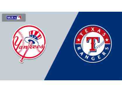 Yankees vs. Texas Rangers Game Tickets for May 20th!