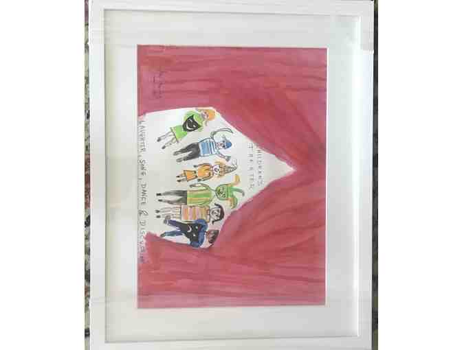 Abe Shainberg Watercolor