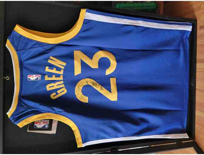 Signed Draymond Green Warriors Jersey
