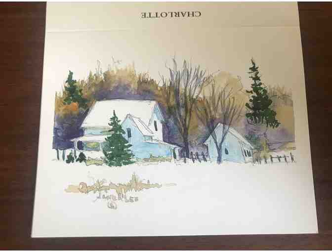 Greeting Cards of Vermont Scenes from Original Watercolors